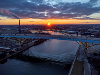Hoan Bridge at Sunset 1.9.26_2