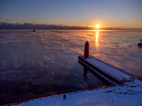 Sunrise at the Hoan Bridge_1