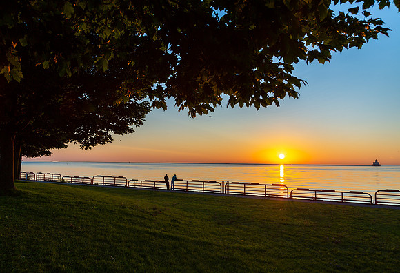 Sunrise in Milwaukee
